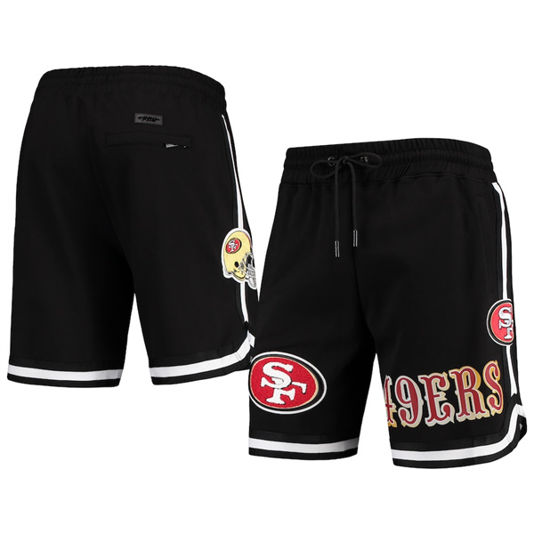 Men's San Francisco 49ers Black Shorts
